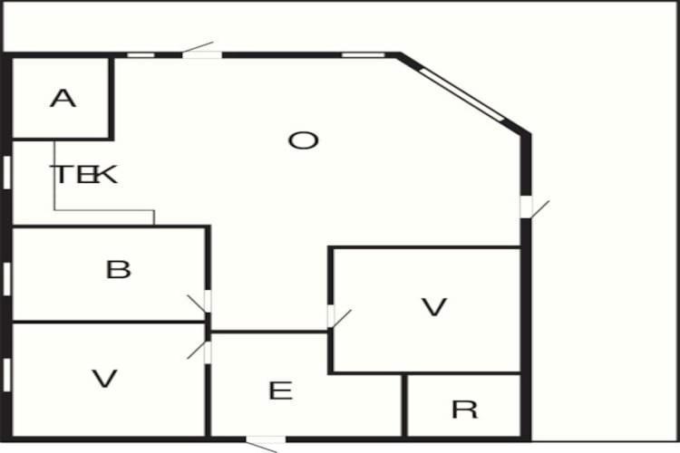 6 Person Holiday Home In Knebel Ørby Esterno foto