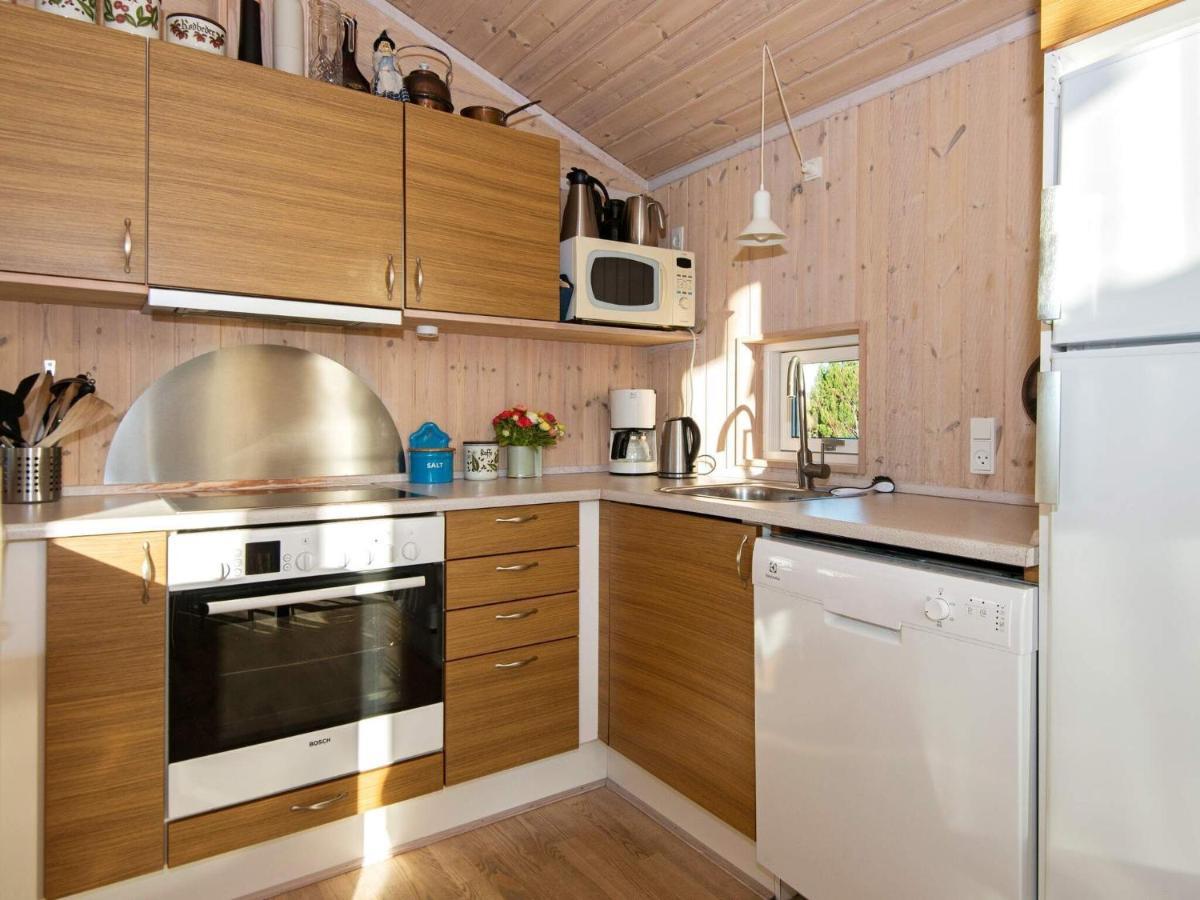 6 Person Holiday Home In Knebel Ørby Esterno foto
